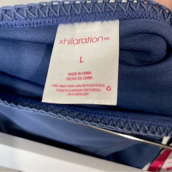 Xhilaration Women’s Cheeky Side Tie Bikini Bottom Indigo Blue Size Large NWT - Picture 4 of 7
